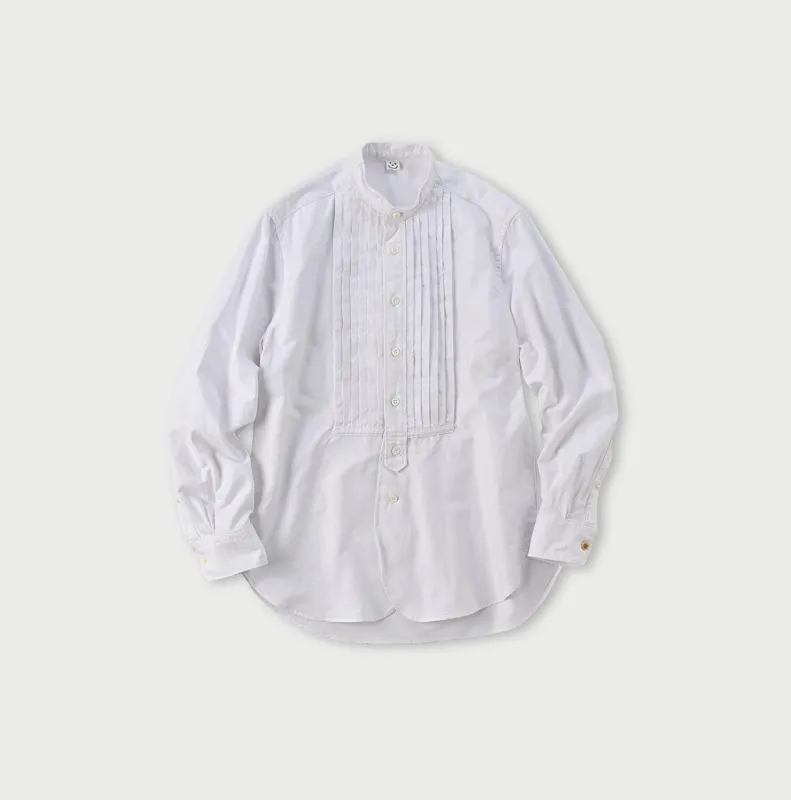 Supima Oxford 908 Pintuck Shirt made by 45r