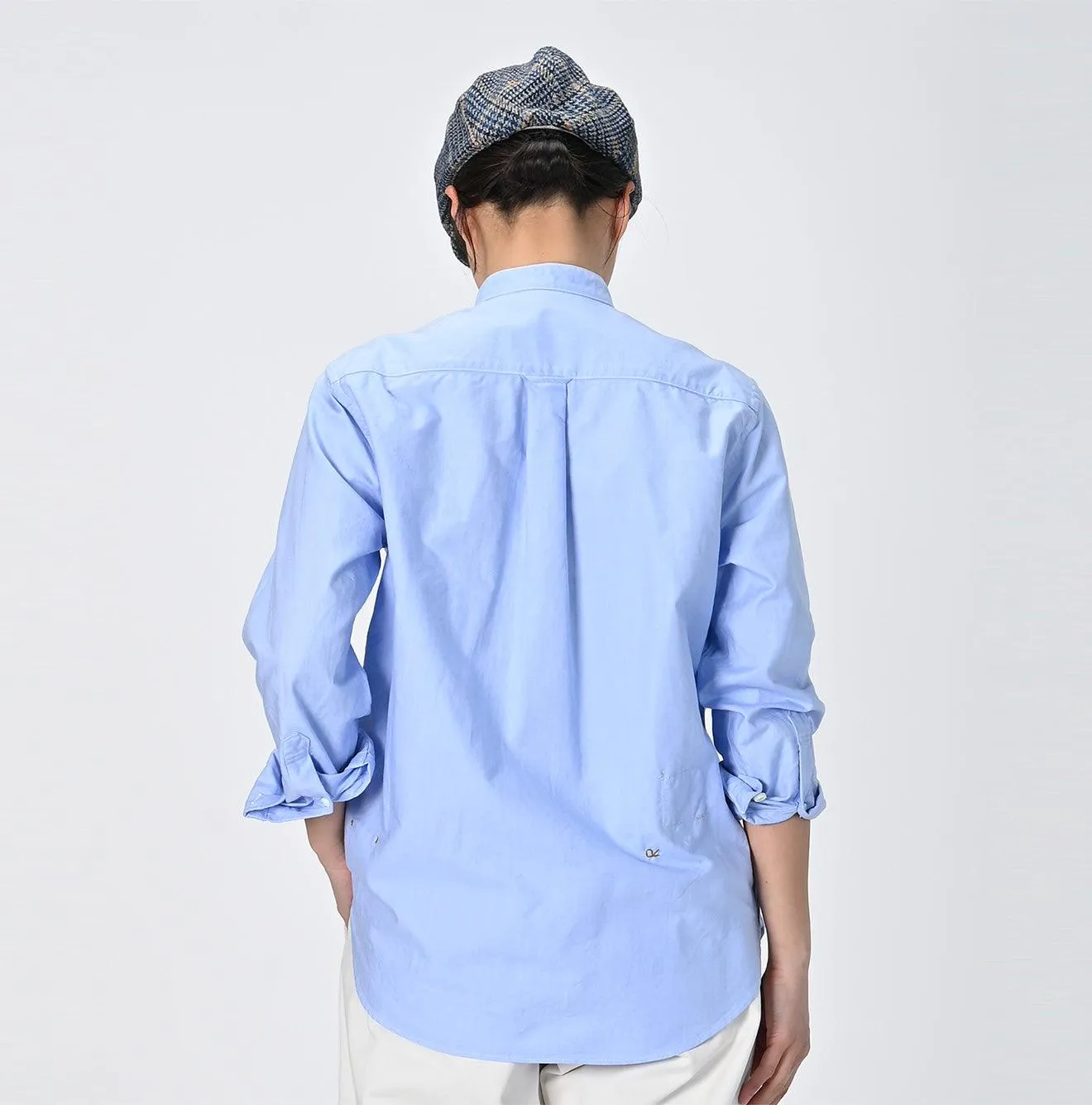 Supima Oxford 908 Pintuck Shirt sold by 45r product image thumbnail 4