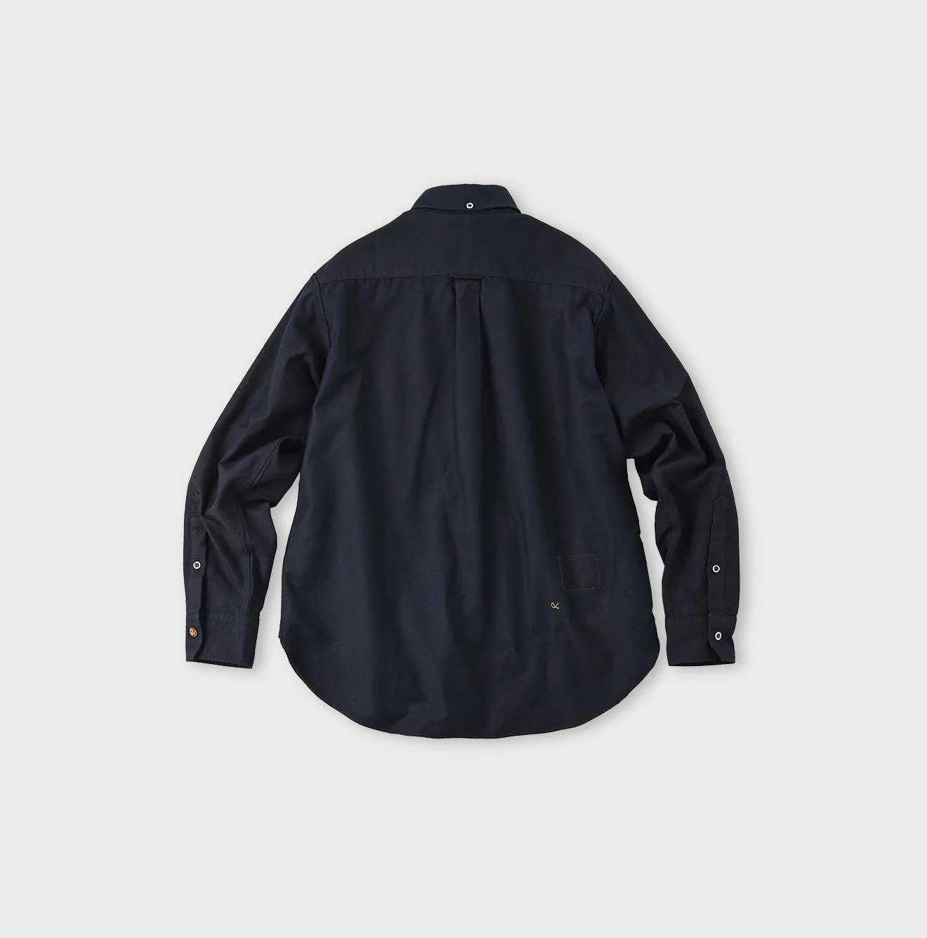 Indigo Supima Oxford 908 Ocean Shirt sold by 45r product image thumbnail 2