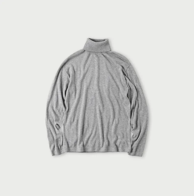 Super Gauze Wholegarment 908 Turtleneck made by 45r