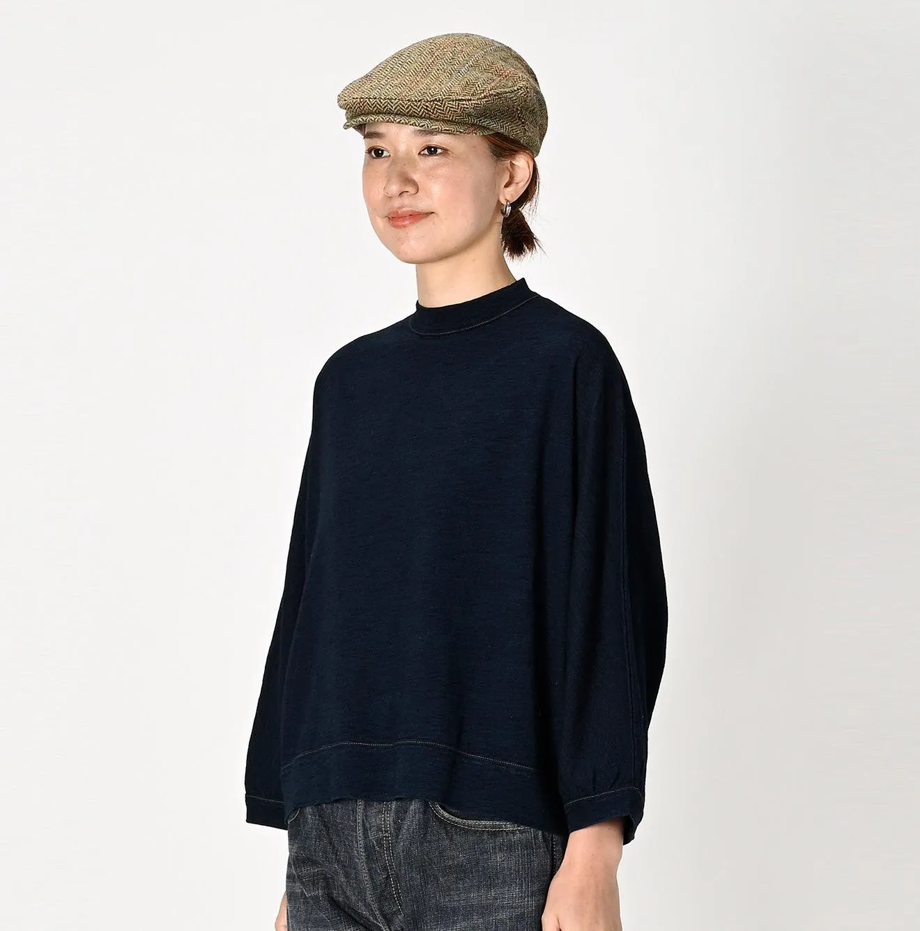 Indigo Dolman Sleeve T-shirt sold by 45r product image thumbnail 5