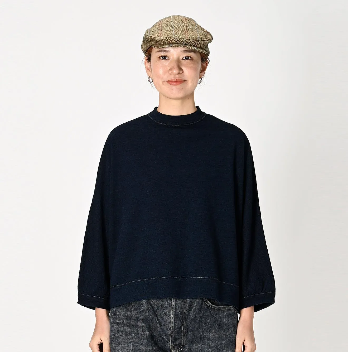 Indigo Dolman Sleeve T-shirt sold by 45r product image thumbnail 4