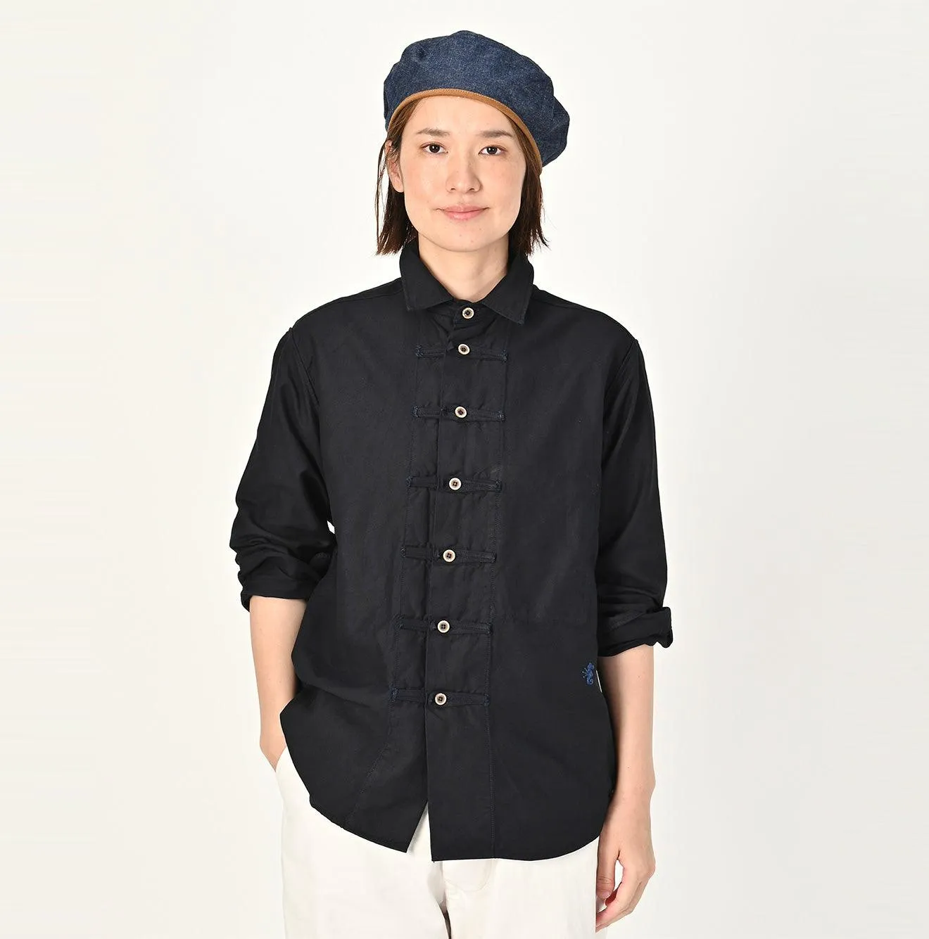 Indigo 908 Supima Organic 8 Knots Shirt sold by 45r product image thumbnail 3