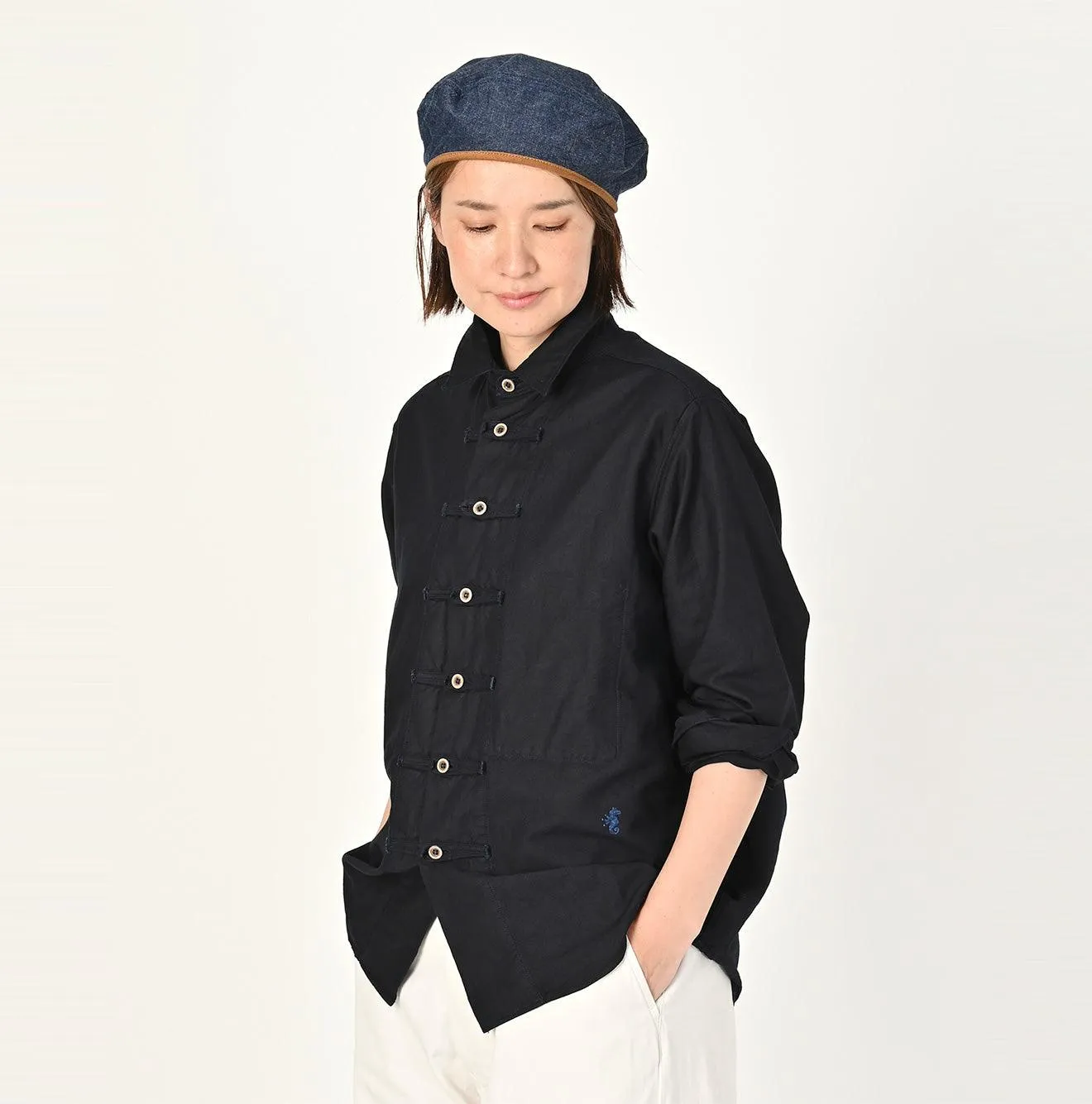 Indigo 908 Supima Organic 8 Knots Shirt sold by 45r product image thumbnail 4