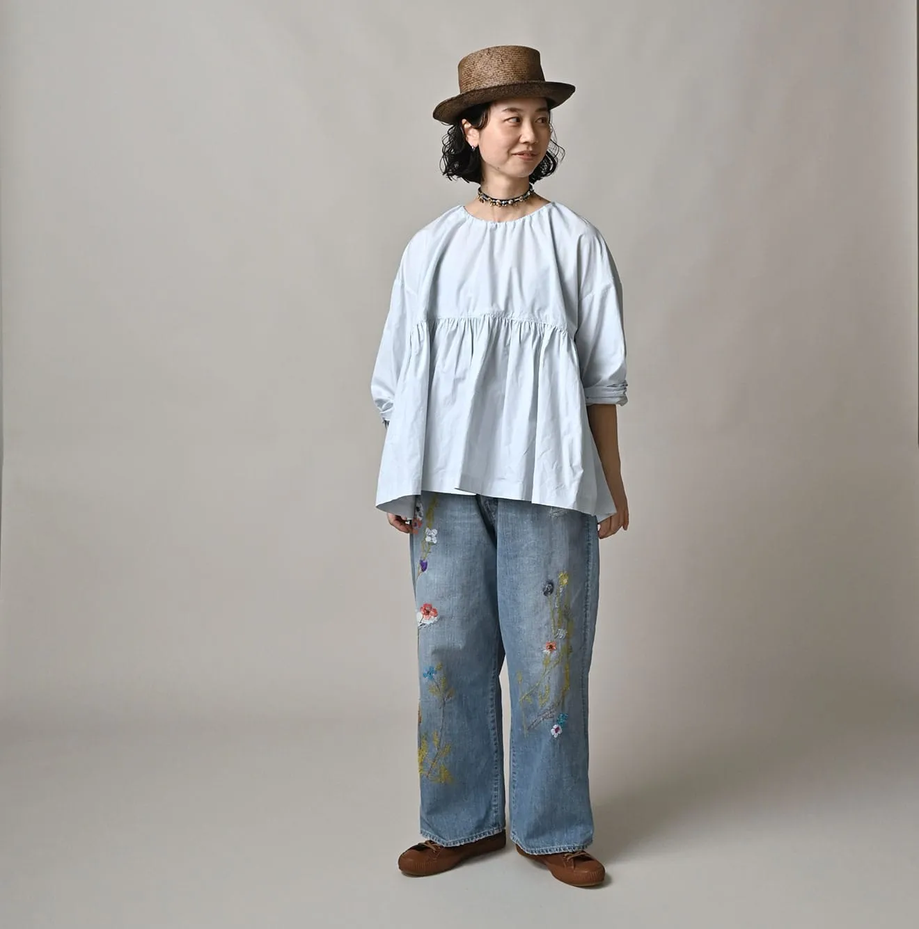 ONEONE Treasure Gathered Blouse sold by 45r product image thumbnail 4