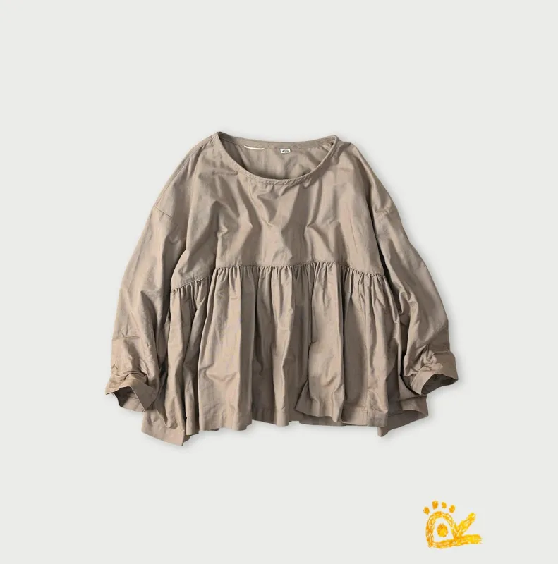 ONEONE Treasure Gathered Blouse made by 45r