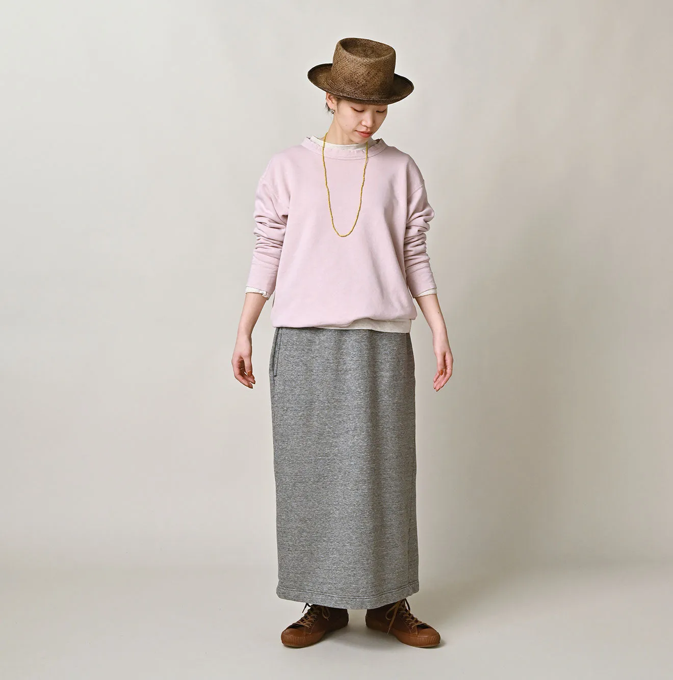 Cotton Fleece Skirt (Top-dyed) sold by 45r product image thumbnail 5