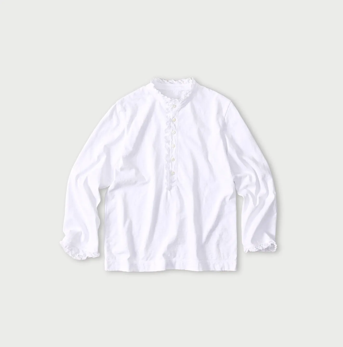 Frilled Square Henley (Size 3) sold by 45r