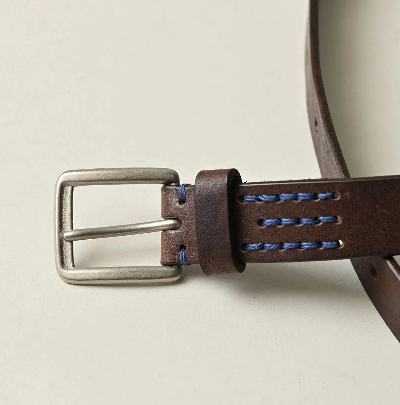 Montana Vintage Leather Slim Belt sold by 45r product image thumbnail 4