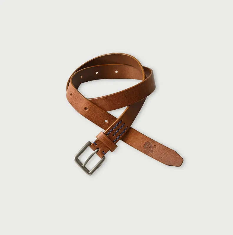 Montana Vintage Leather Slim Belt sold by 45r