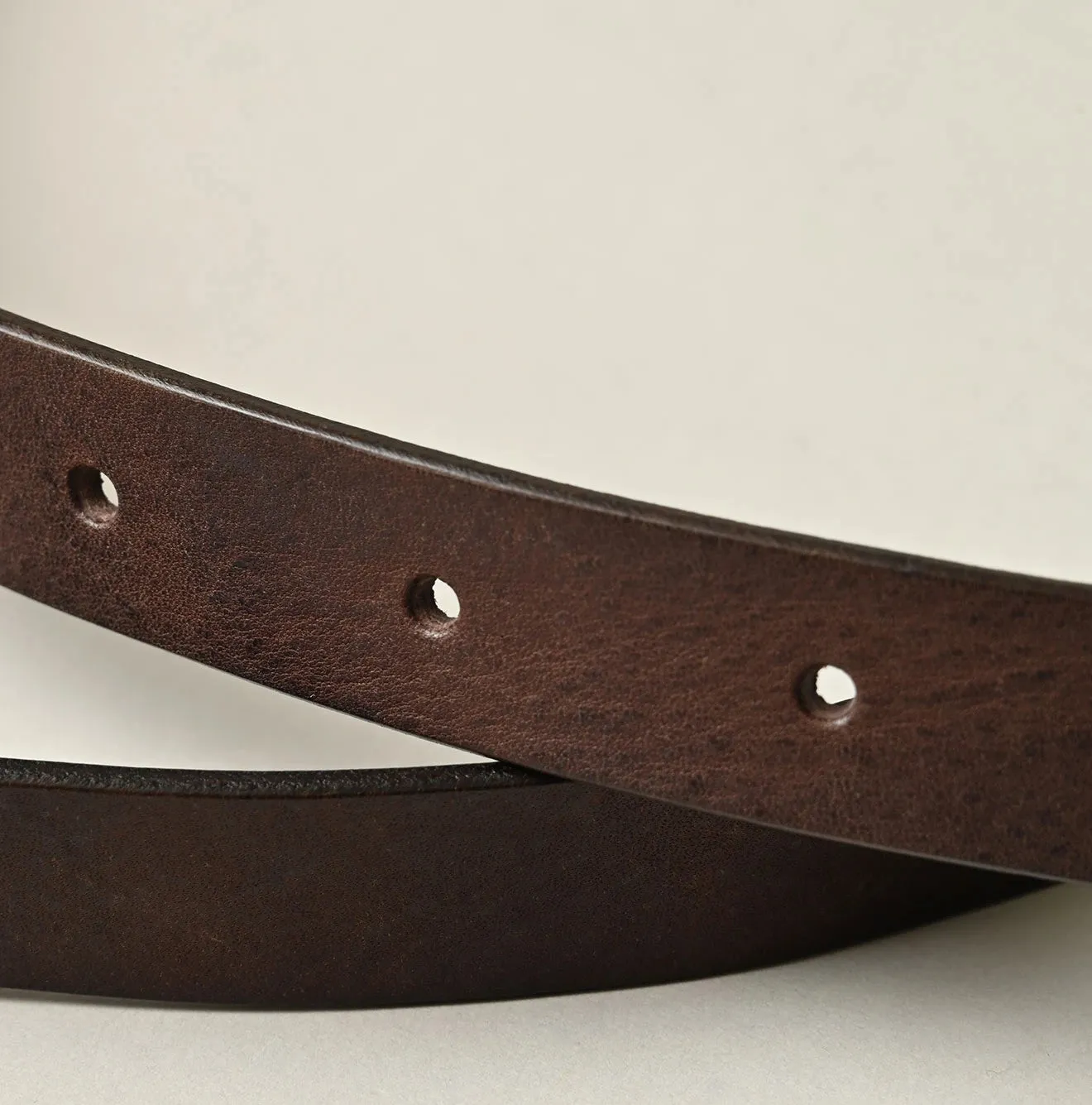Montana Vintage Leather Slim Belt sold by 45r product image thumbnail 5