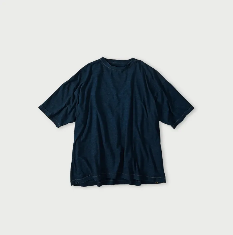 SIZE 9.8 | Indigo Ocean 908 Short Sleeve T-Shirt Distressed made by 45r