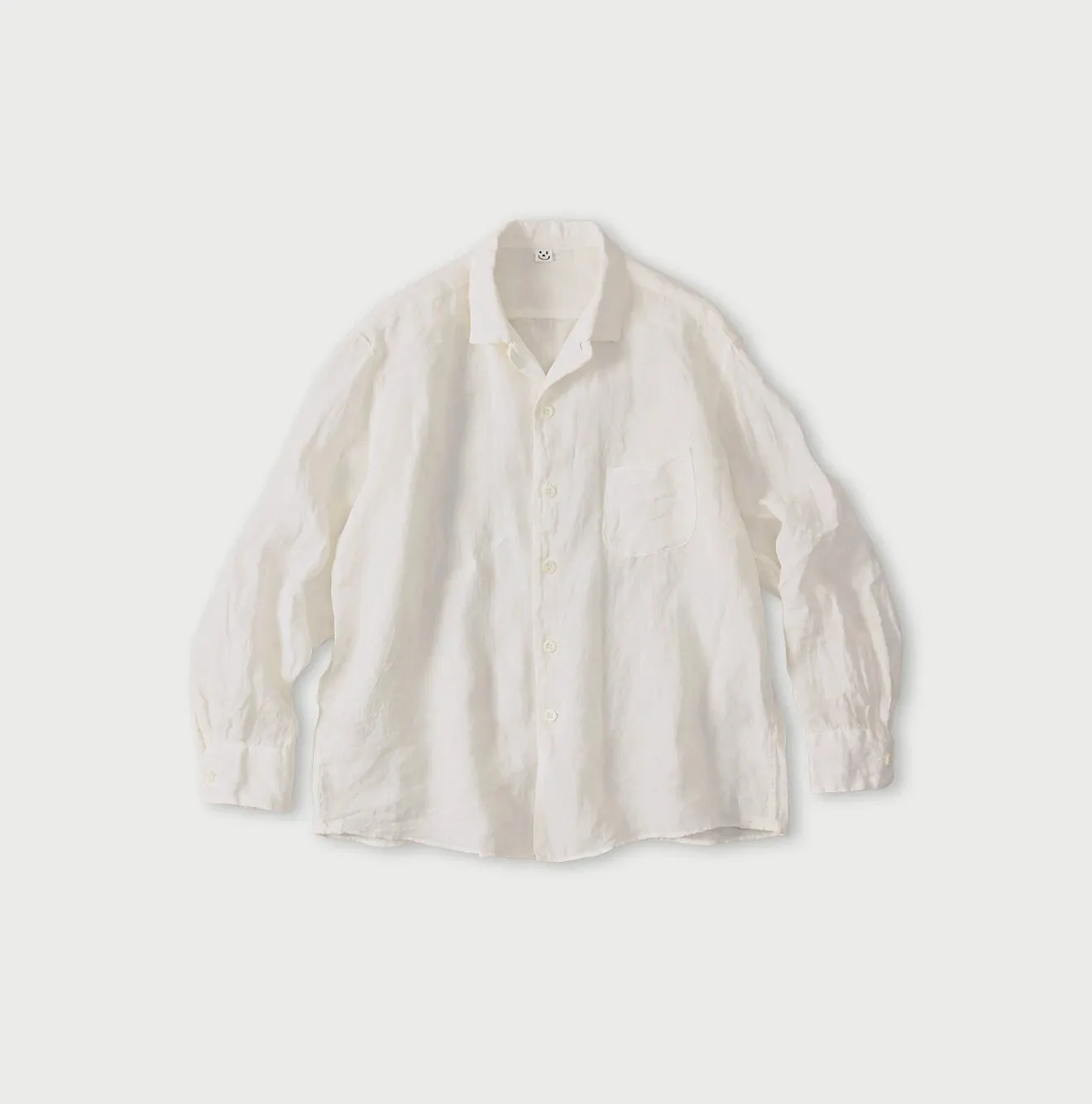 Linen 908 Open-Collar Shirt sold by 45r