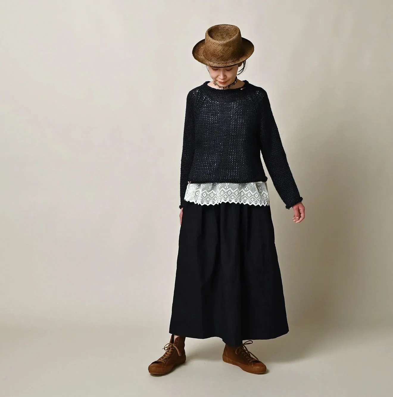 Indigo Batiste Easy Apron Skirt sold by 45r product image thumbnail 2