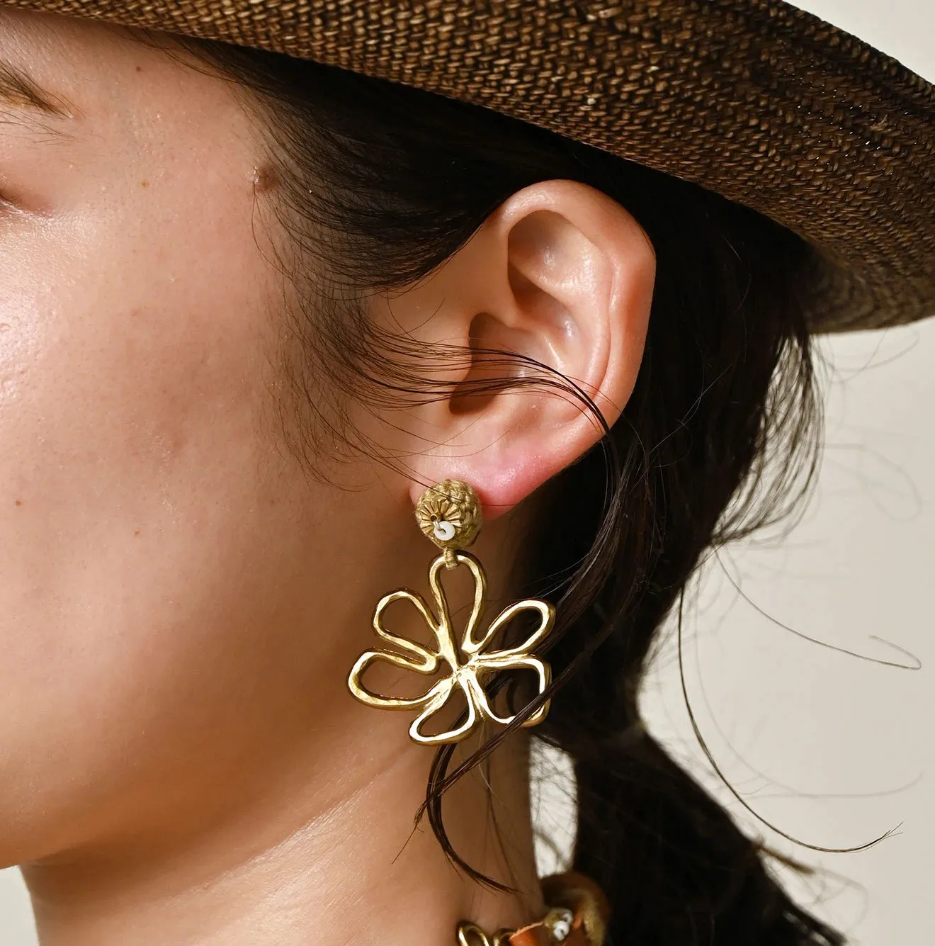 Flower Earrings sold by 45r product image thumbnail 4