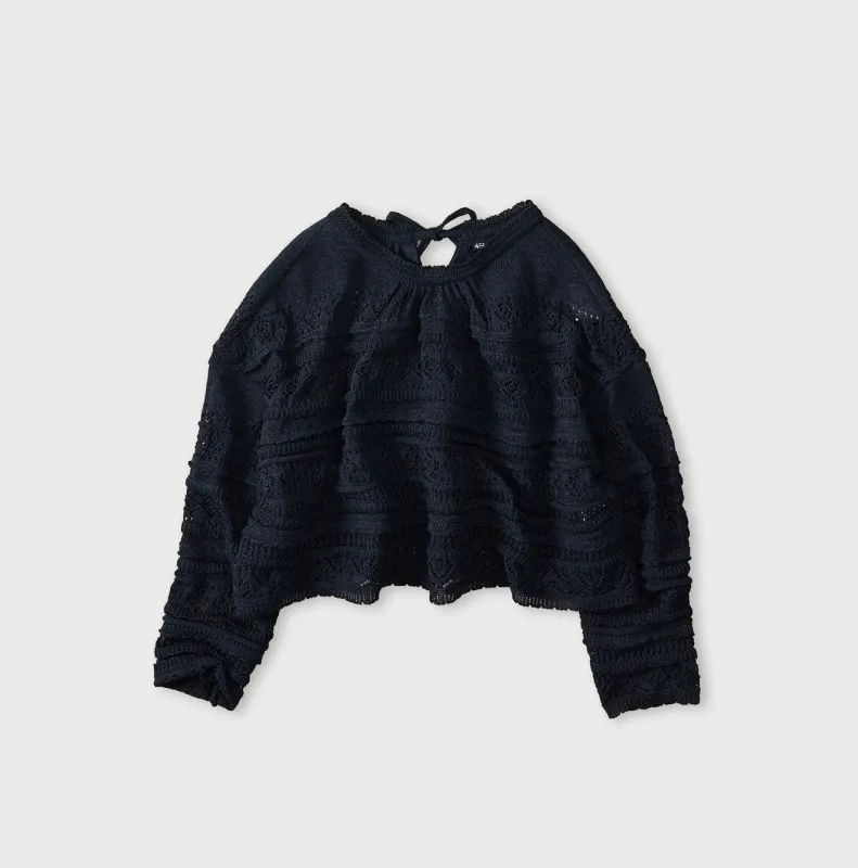 Indigo Gima Lace M T-shirt made by 45r