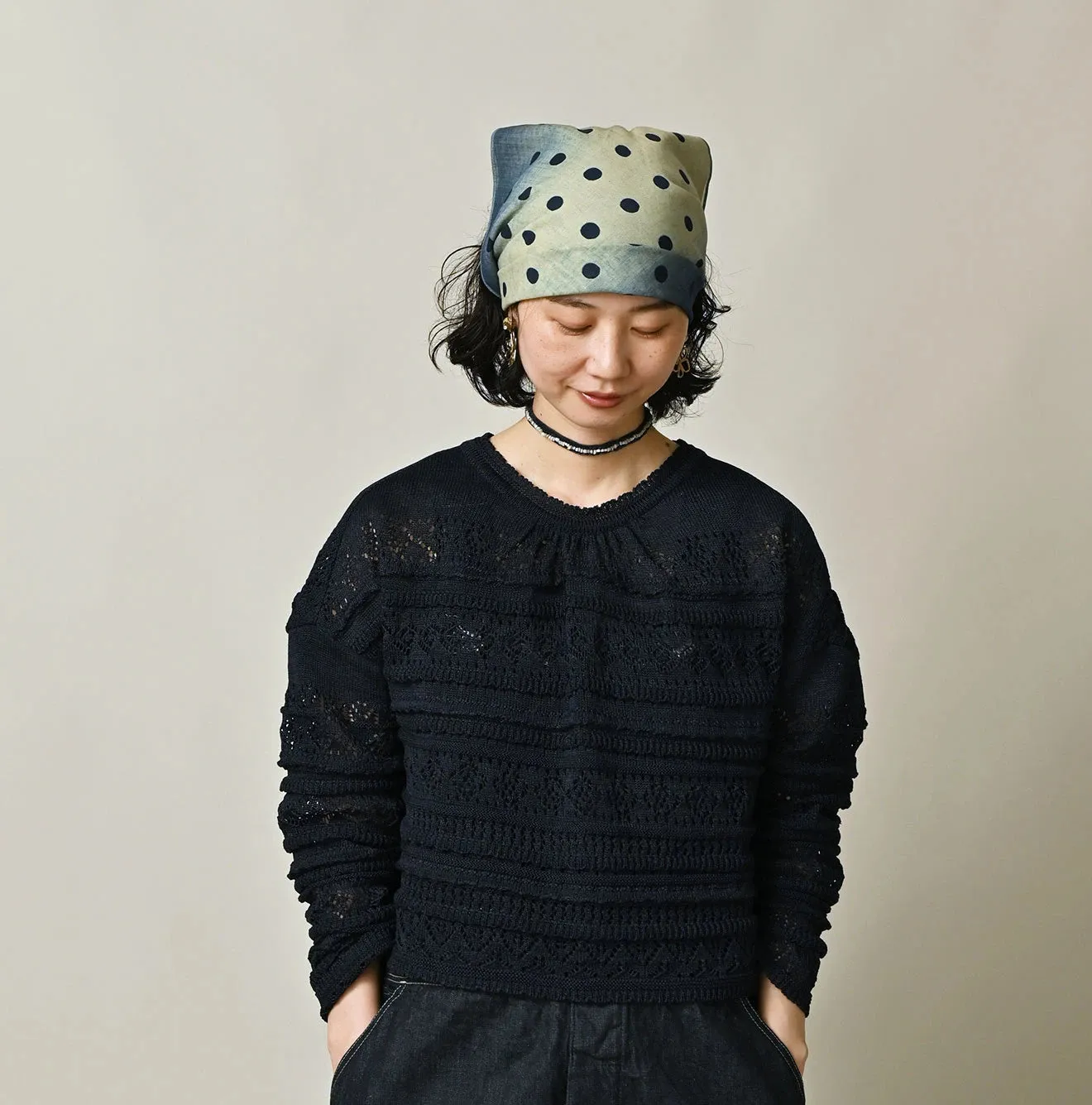 Indigo Gima Lace M T-shirt sold by 45r product image thumbnail 3