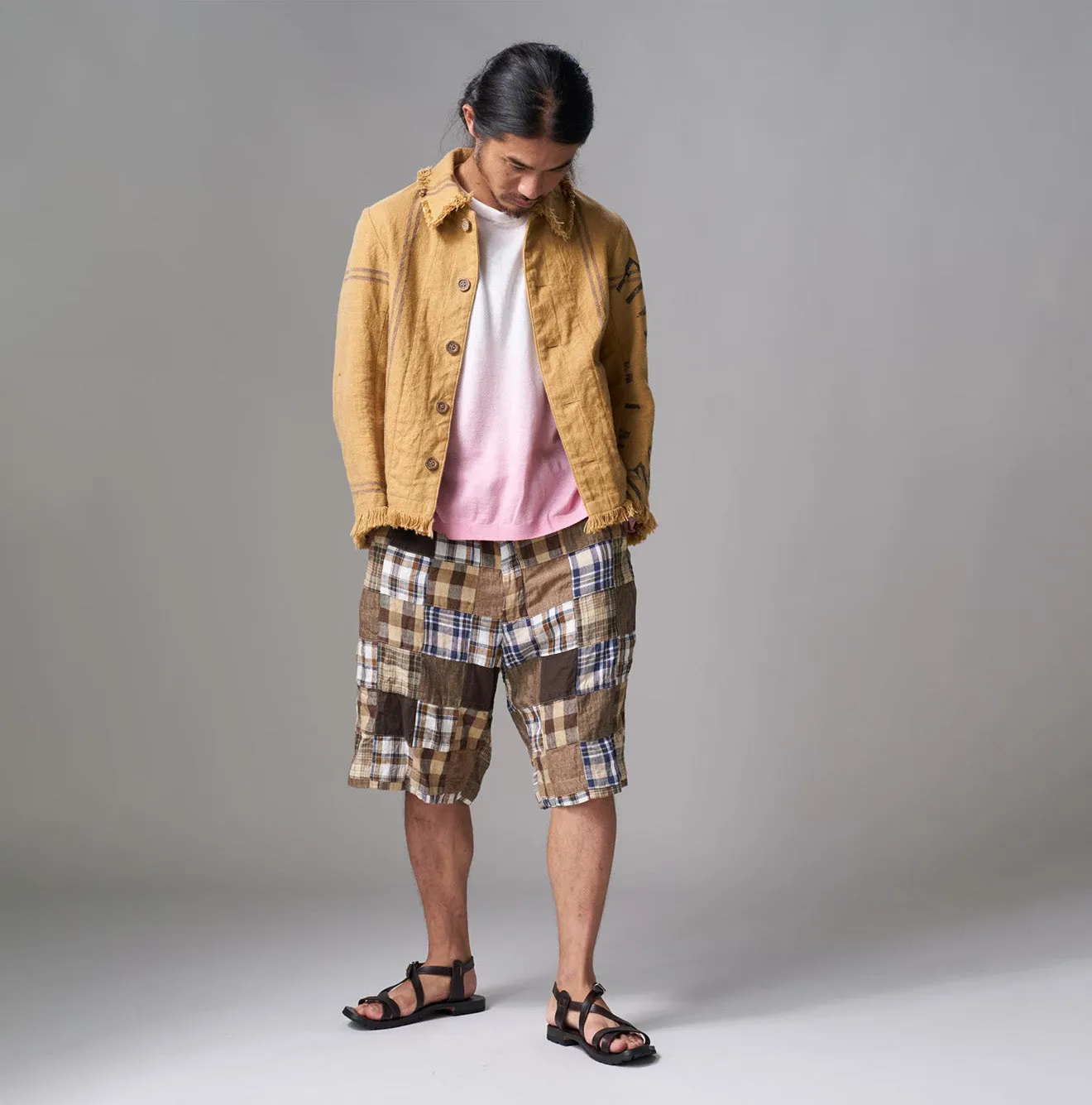 Linen Patchwork 908 Nimes Shorts sold by 45r product image thumbnail 3