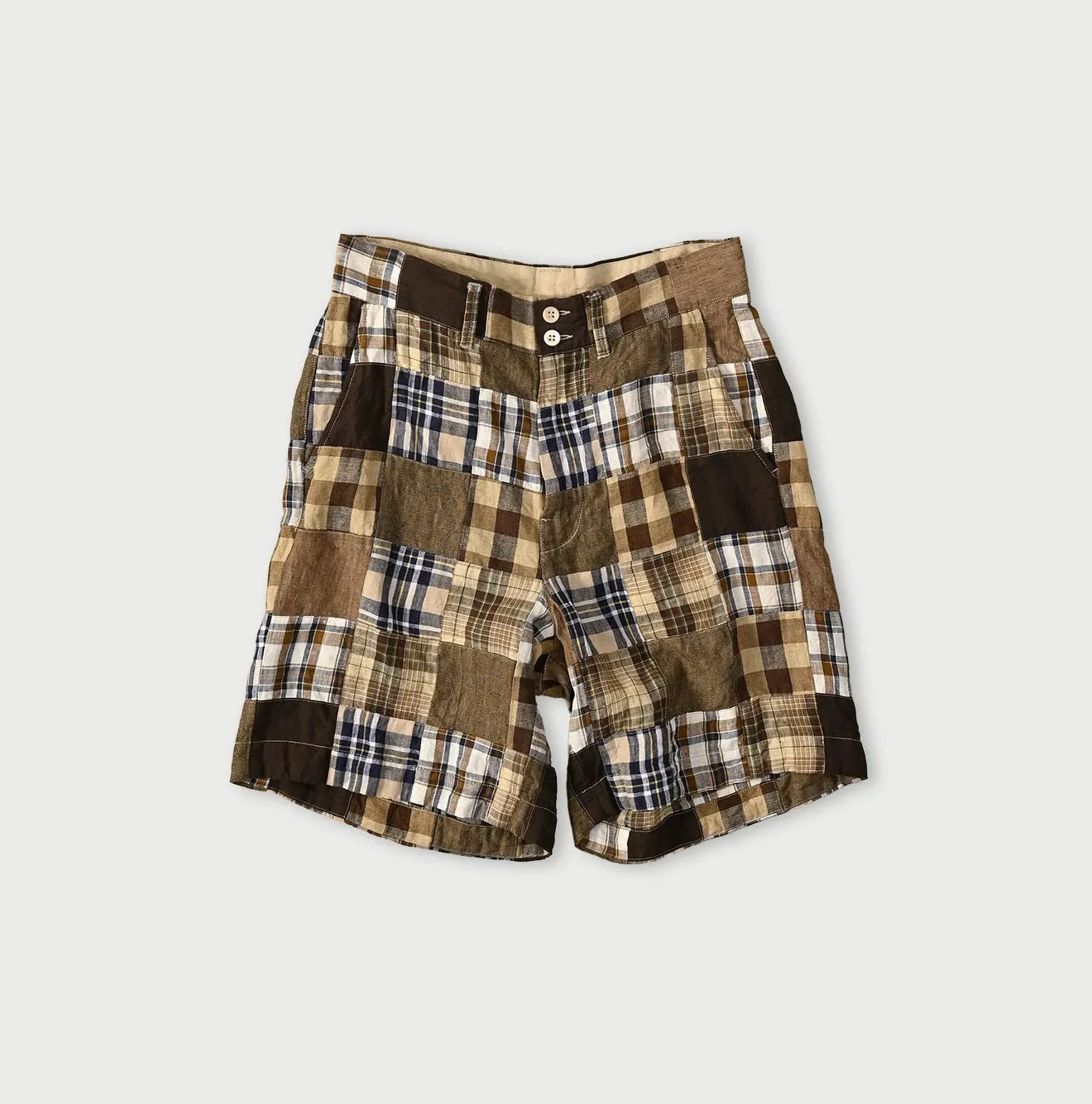 Linen Patchwork 908 Nimes Shorts sold by 45r product image thumbnail 2