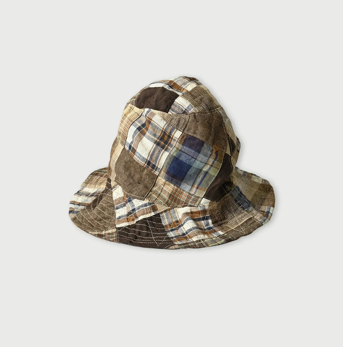 Linen Patchwork Hat sold by 45r product image thumbnail 2