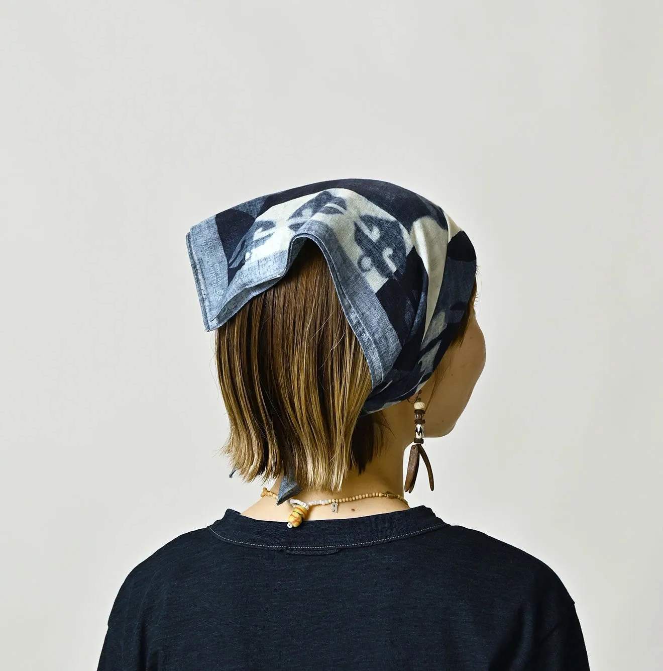 Indigo Gauze Summer Cruise Bandana sold by 45r product image thumbnail 4