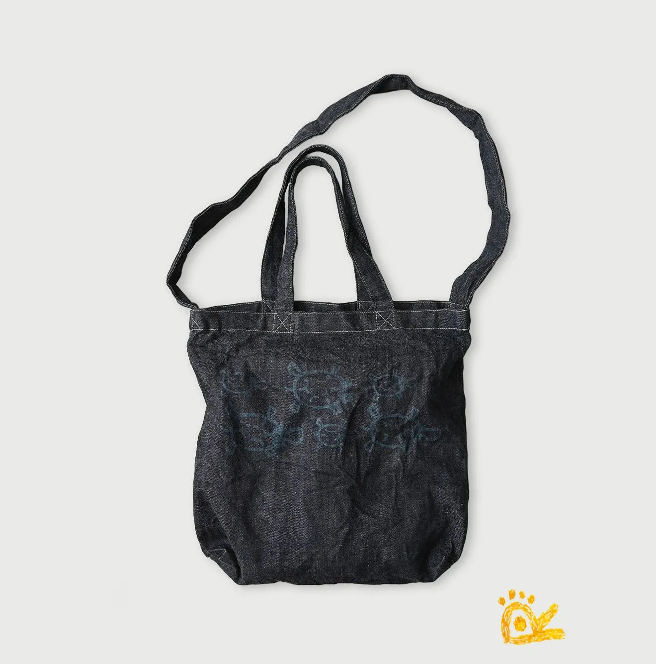 ONEONE Indigo 45 Star Tote Bag Medium sold by 45r product image thumbnail 2