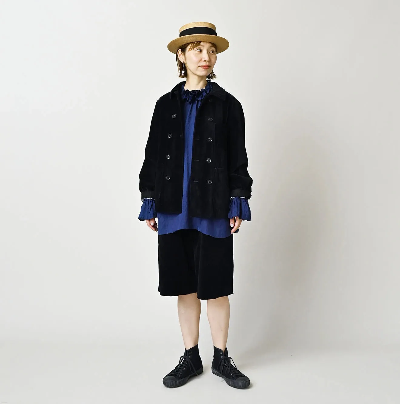Indigo Velvet W Petit Coverall sold by 45r product image thumbnail 3