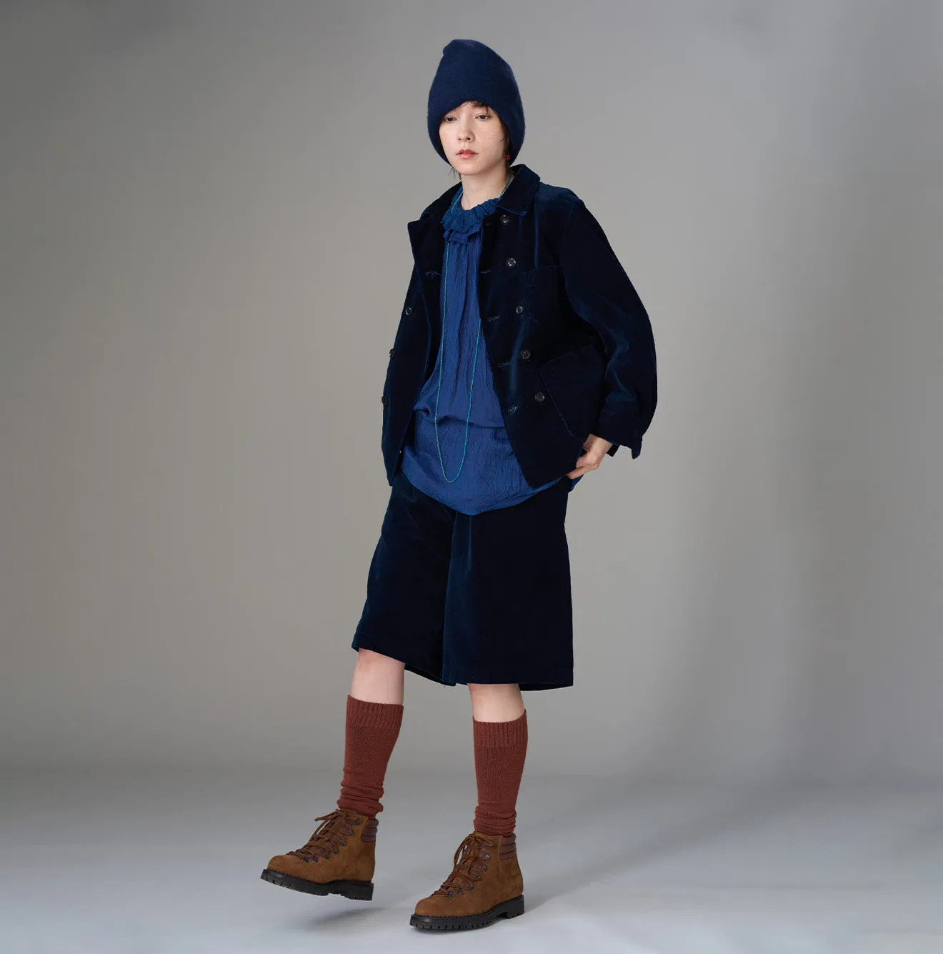 Indigo Velvet W Petit Coverall sold by 45r product image thumbnail 2