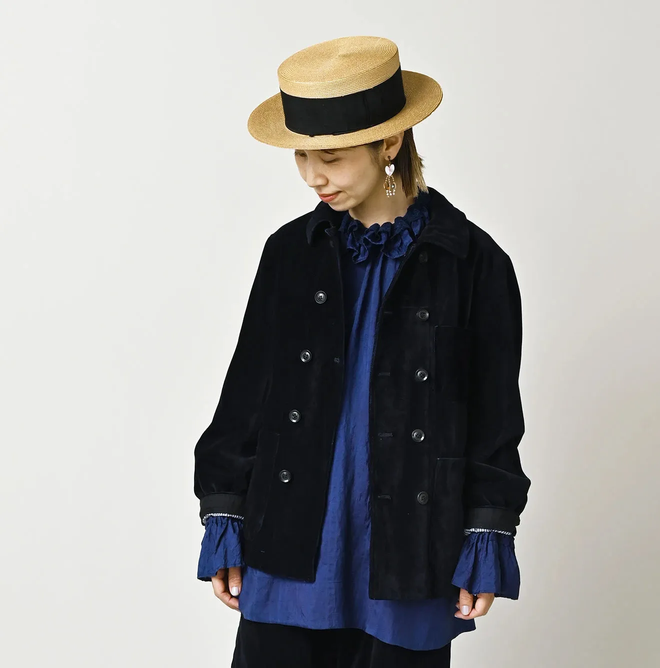 Indigo Velvet W Petit Coverall sold by 45r product image thumbnail 4