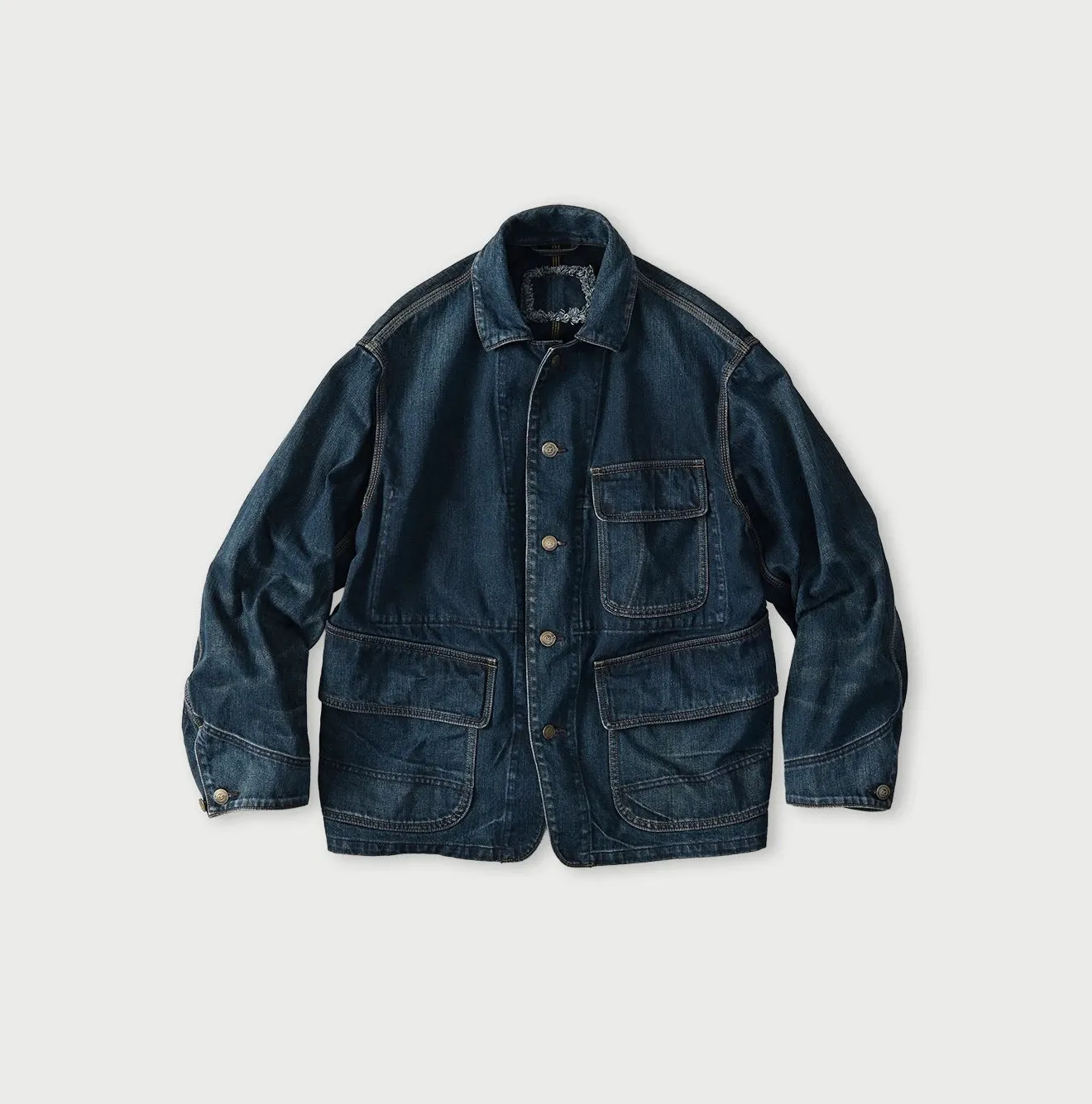 Rye Mugi Denim Nando Nando 908 Yama Coverall Distressed sold by 45r
