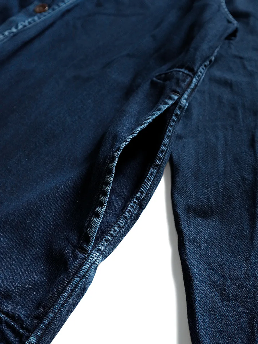 Kapital 8ozIDG Denim TIGER JUDDBHAN Shirt (NORAGI Remake) - Indigo sold by Totem Brand product image thumbnail 5