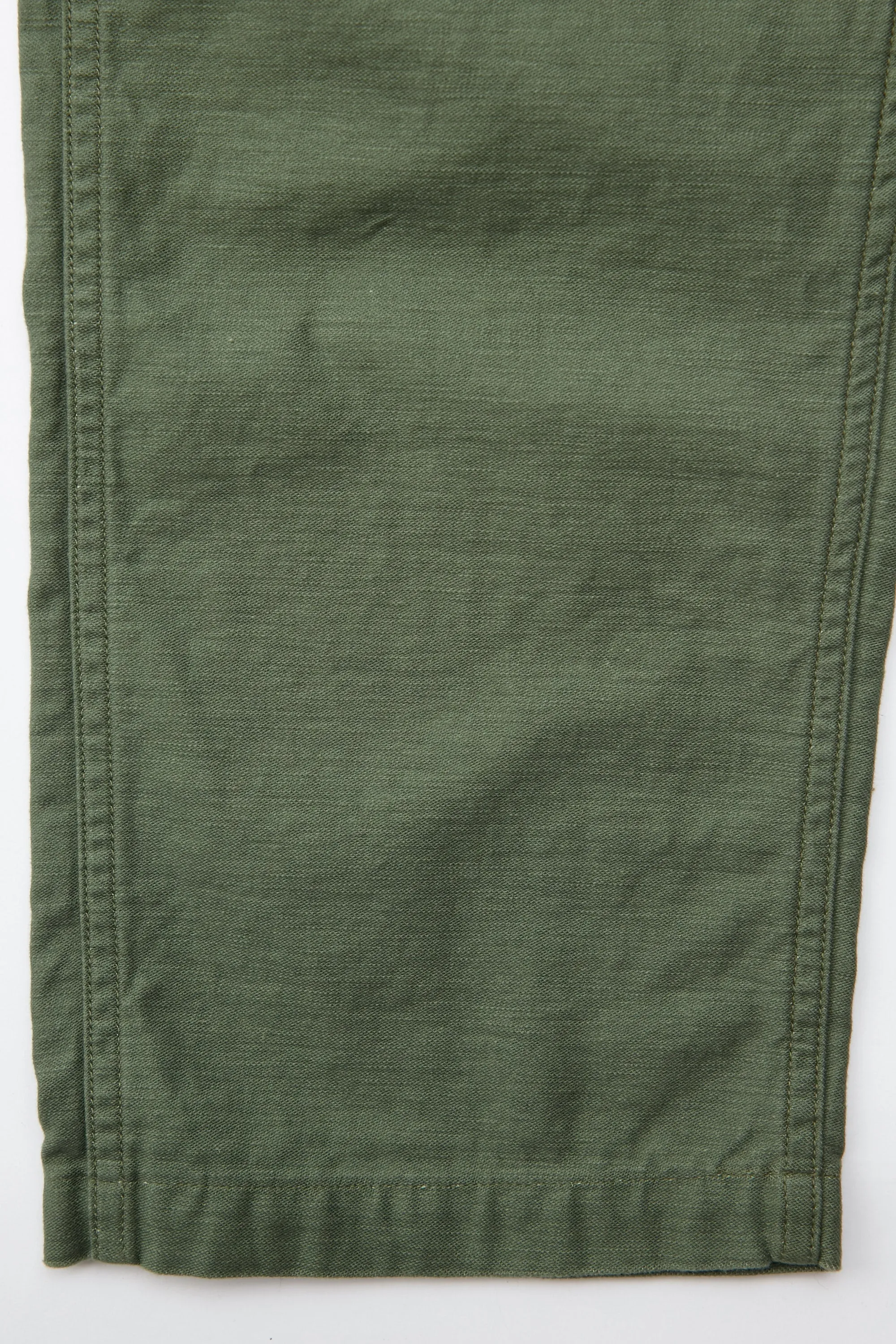 orSlow US Army Fatigue Pants (Regular Fit) - Green Reverse Cotton Sateen sold by Totem Brand product image thumbnail 5