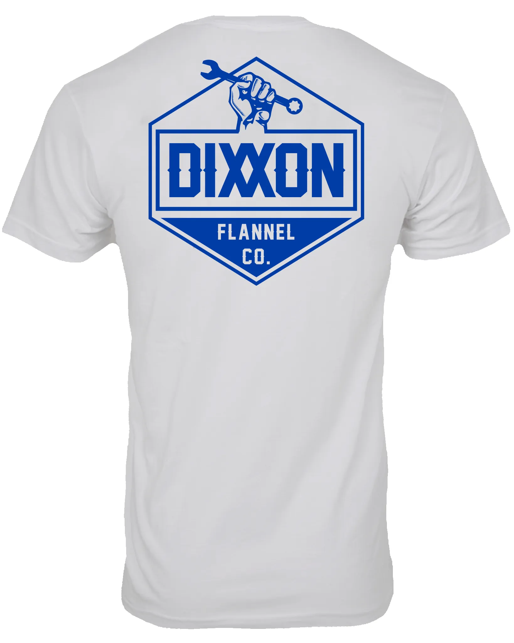 Working Class T-Shirt - White & Navy sold by Dixxon product image thumbnail 2
