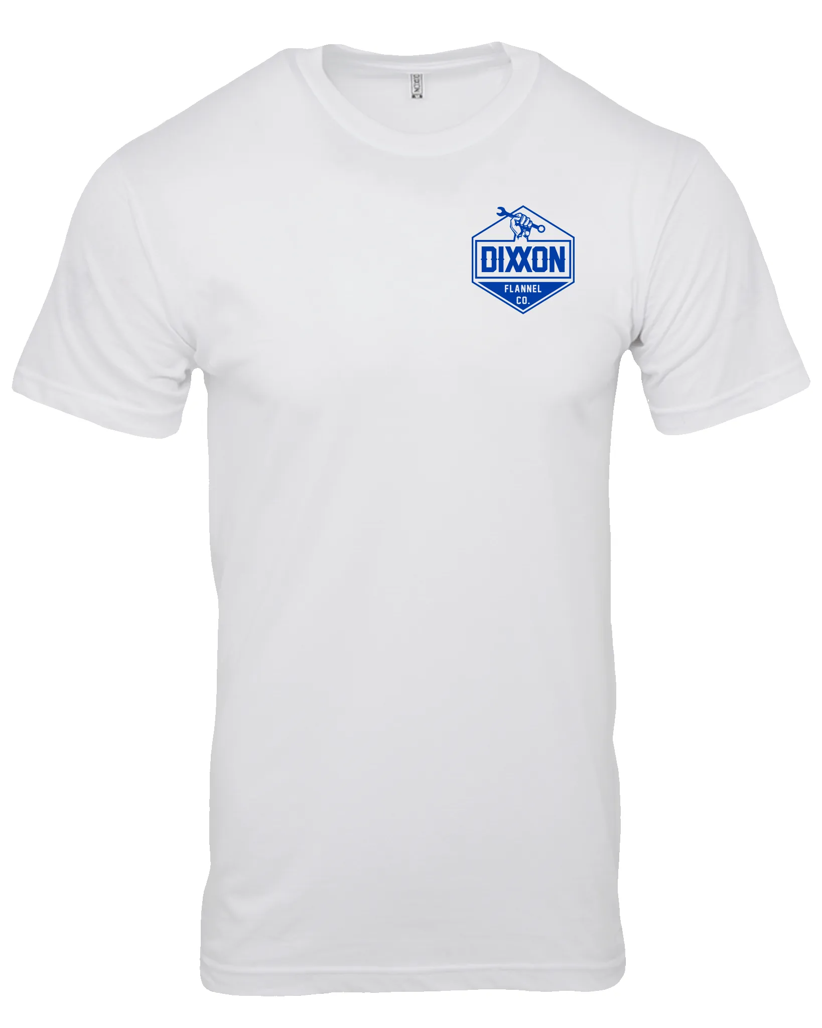 Working Class T-Shirt - White & Navy sold by Dixxon product image thumbnail 3