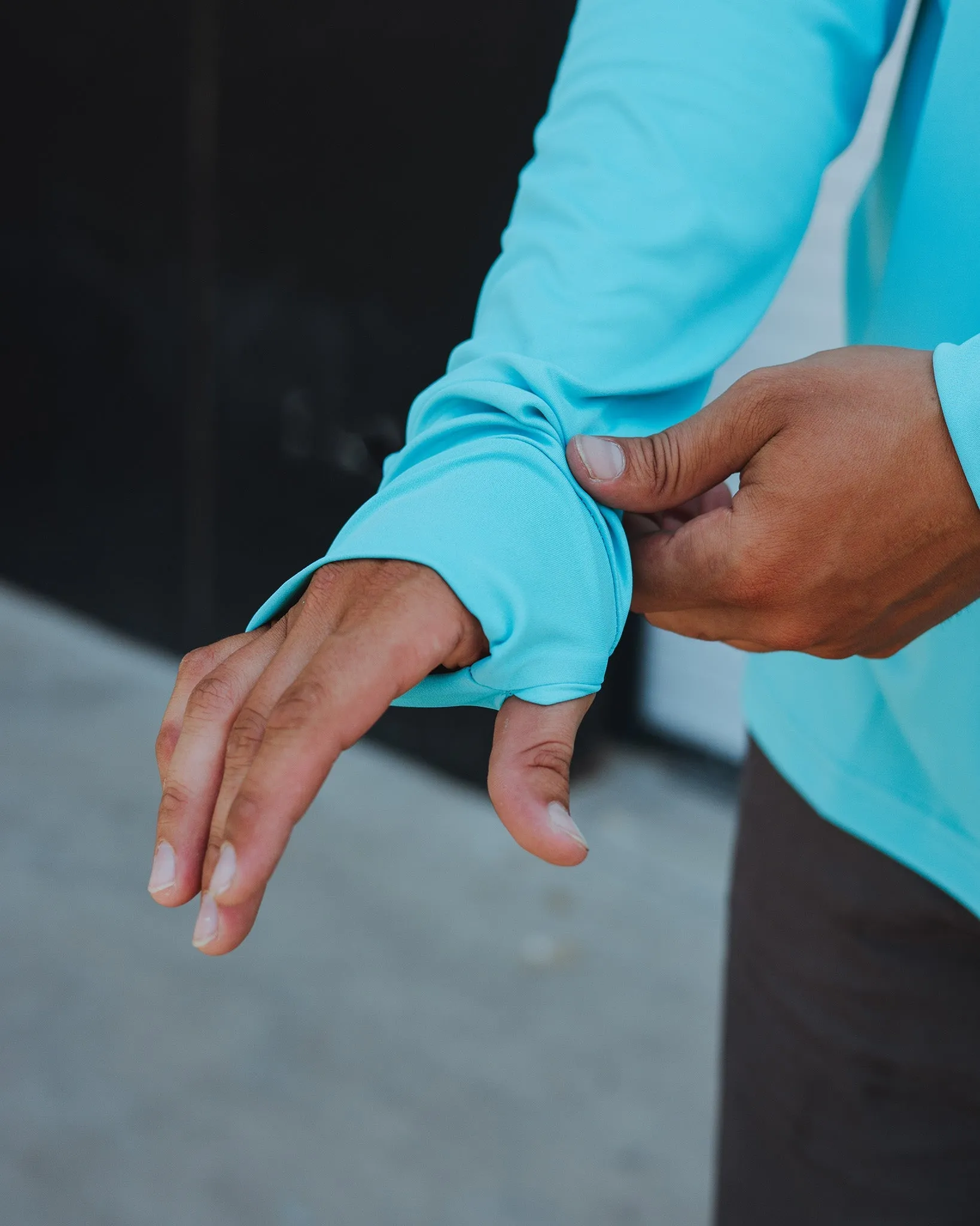 Tide UV Long Sleeve T-Shirt - Aqua sold by Dixxon product image thumbnail 3