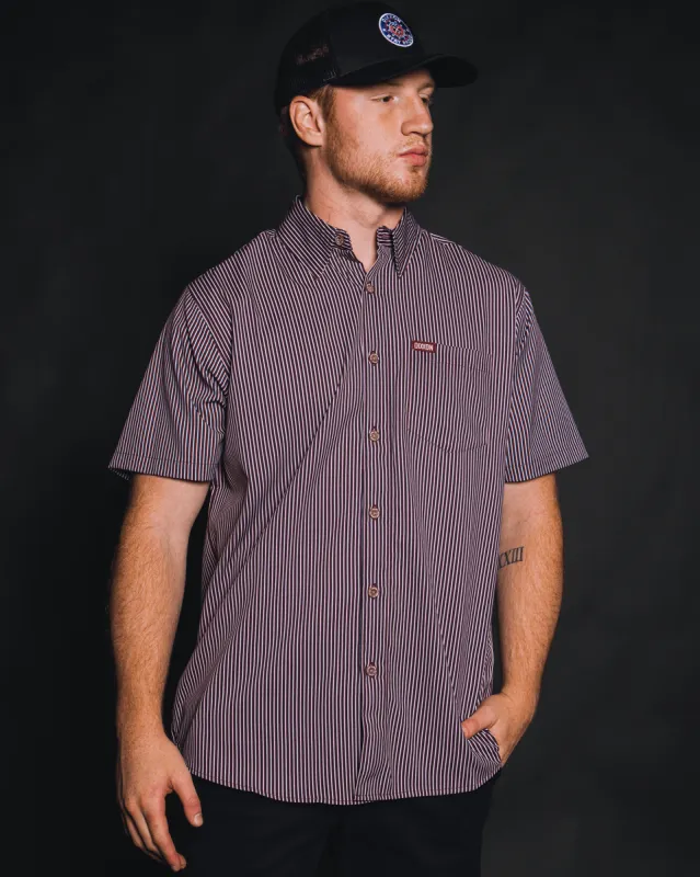 Benny TS Party Shirt - Maroon sold by Dixxon