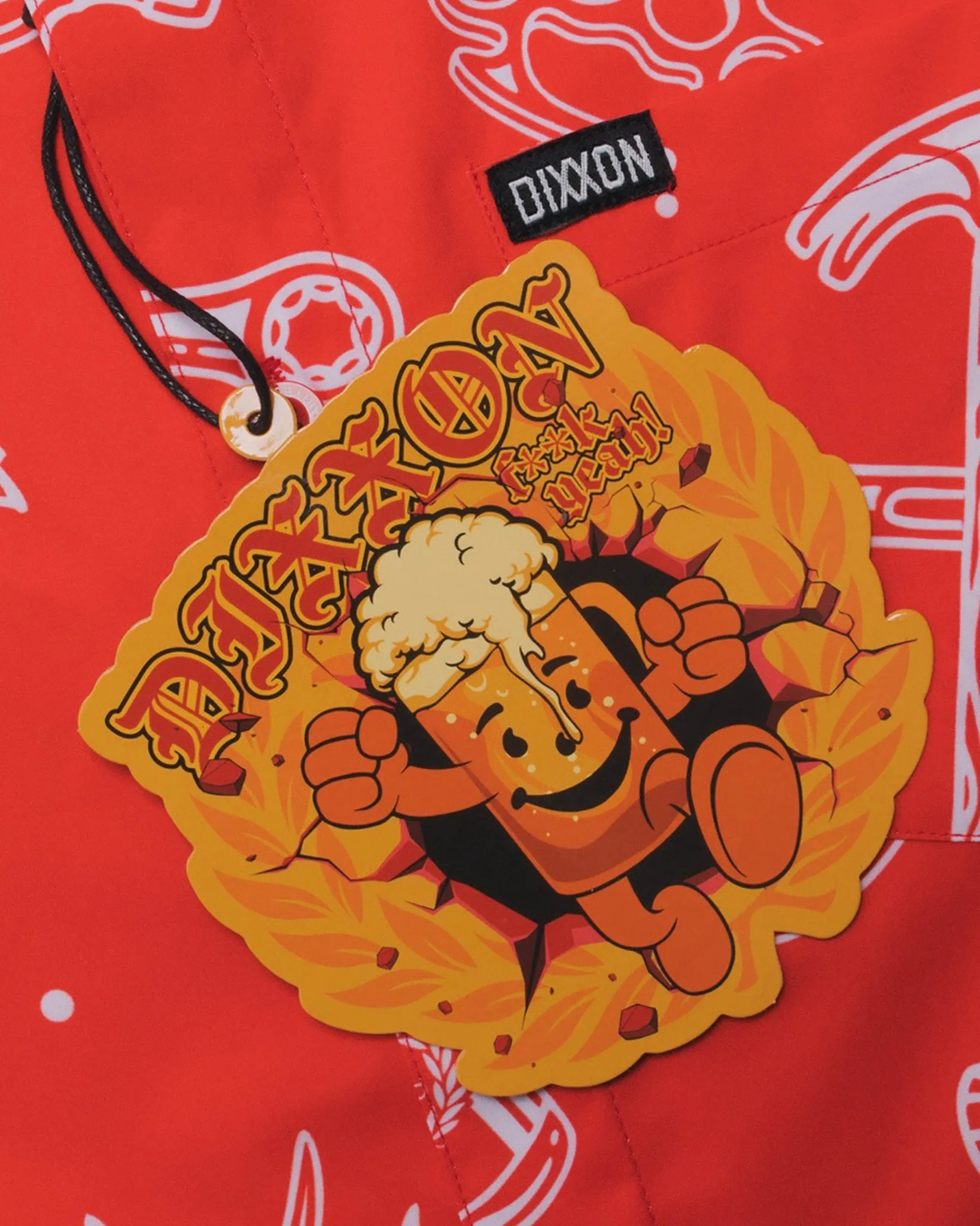 Women's Party Boy 10 YR Party Shirt - Red sold by Dixxon product image thumbnail 4