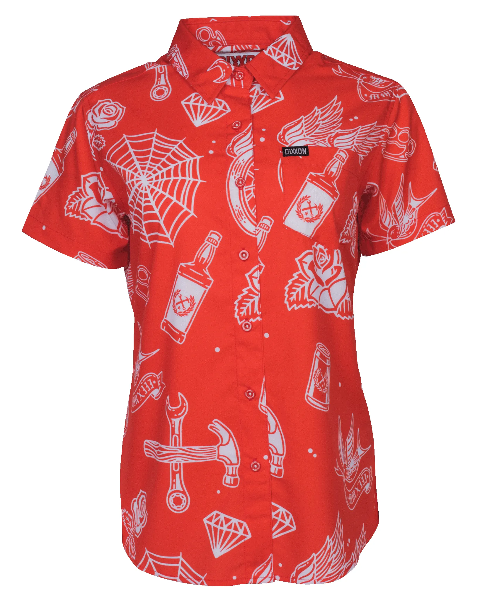 Women's Party Boy 10 YR Party Shirt - Red sold by Dixxon