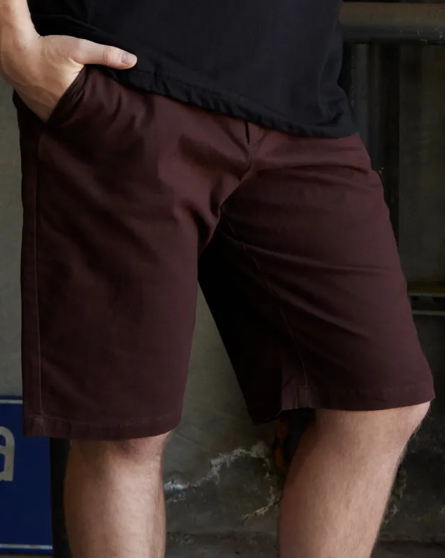 Chino Shorts - Brown sold by Dixxon
