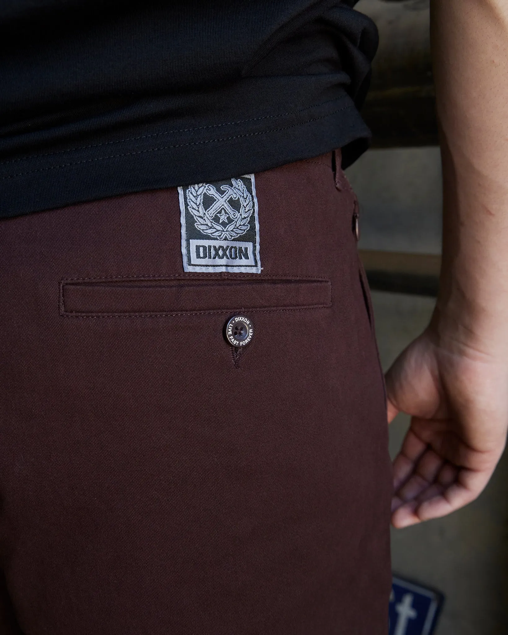 Chino Shorts - Brown sold by Dixxon product image thumbnail 5