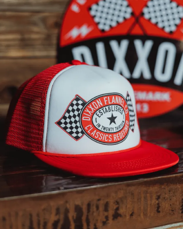 Classics Redefined Flat Bill Foam Trucker Snapback sold by Dixxon