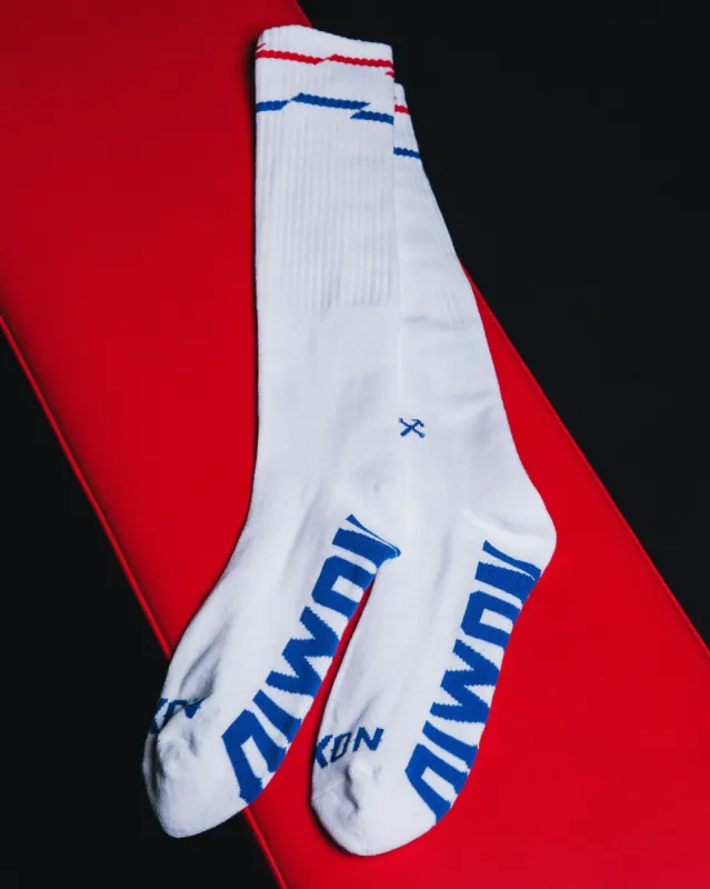 Razorback Premium Crew Socks sold by Dixxon