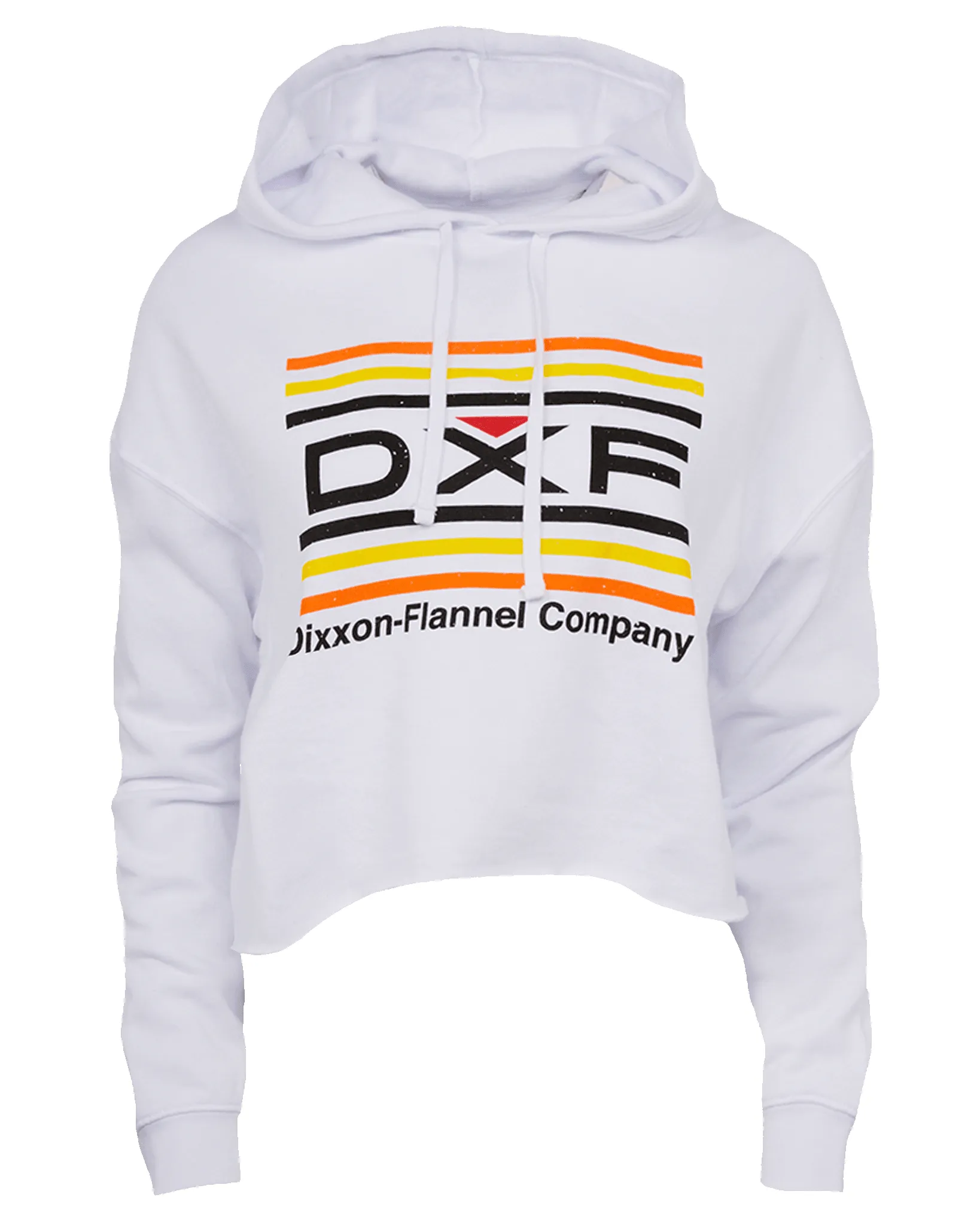 Women's Streamline Crop Pullover Hoodie - Orange sold by Dixxon product image thumbnail 2