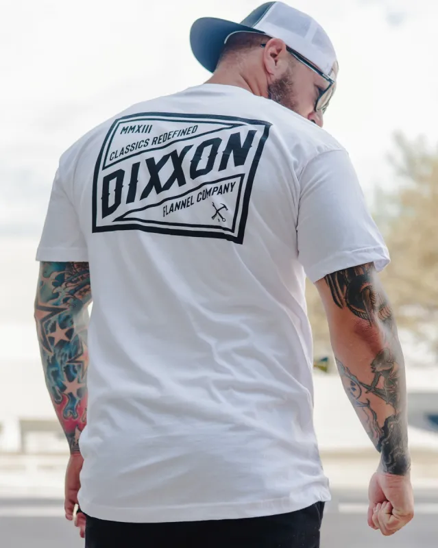 Black Classics T-Shirt - White sold by Dixxon