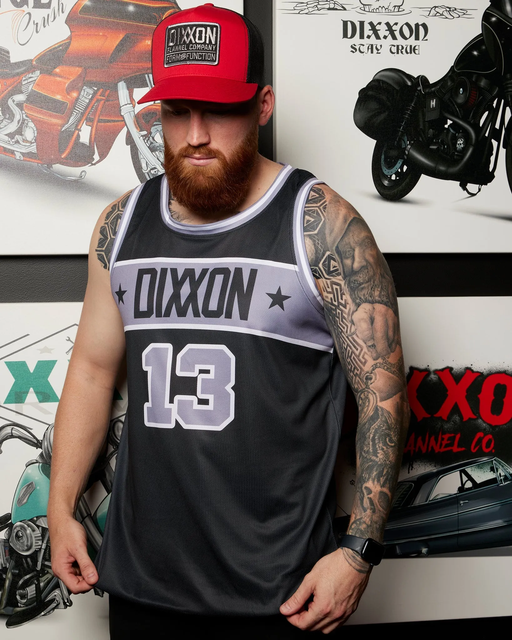 Classic Jersey - Black, Gray, & White sold by Dixxon product image thumbnail 3