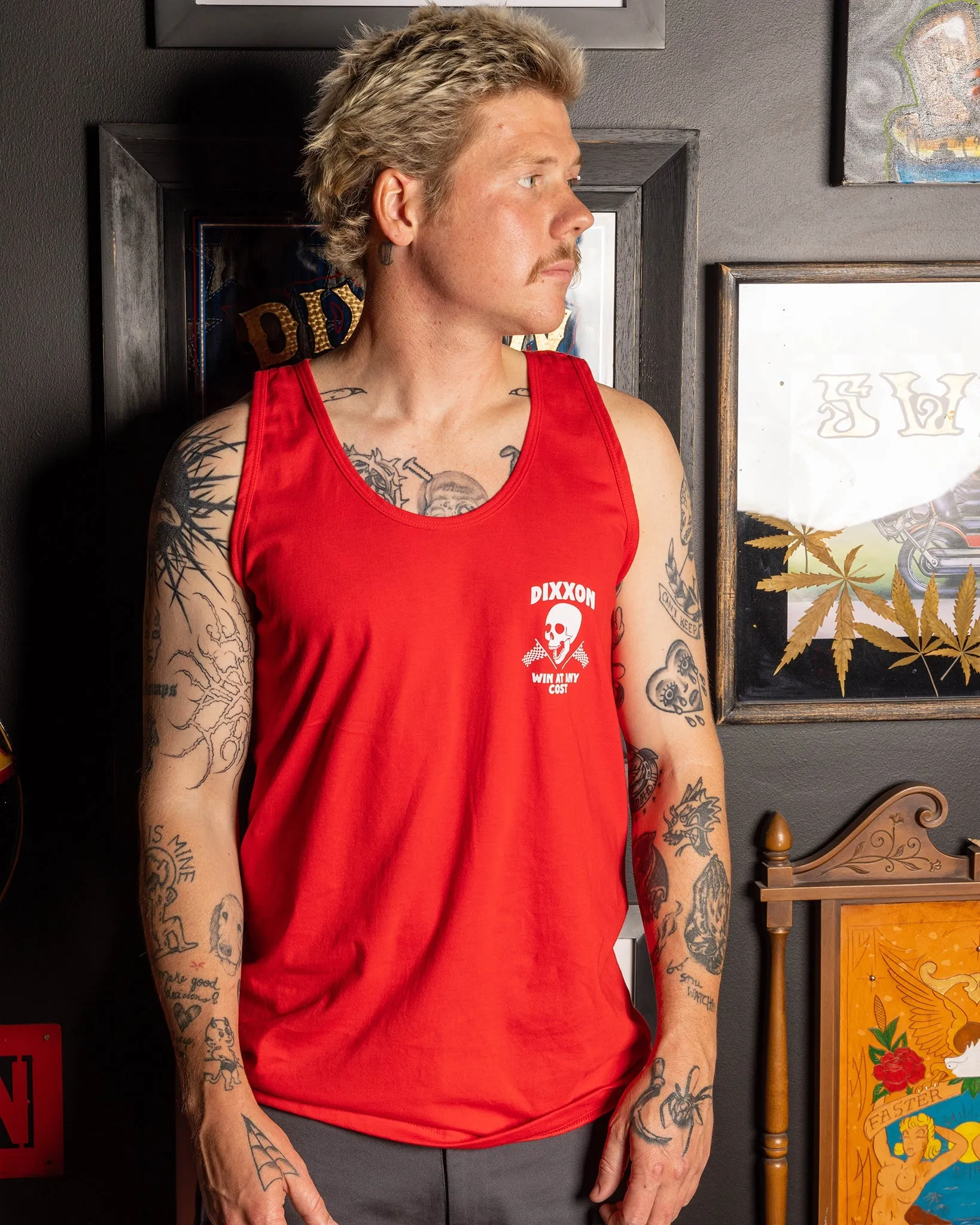 Any Cost Tank - Red & White sold by Dixxon product image thumbnail 5
