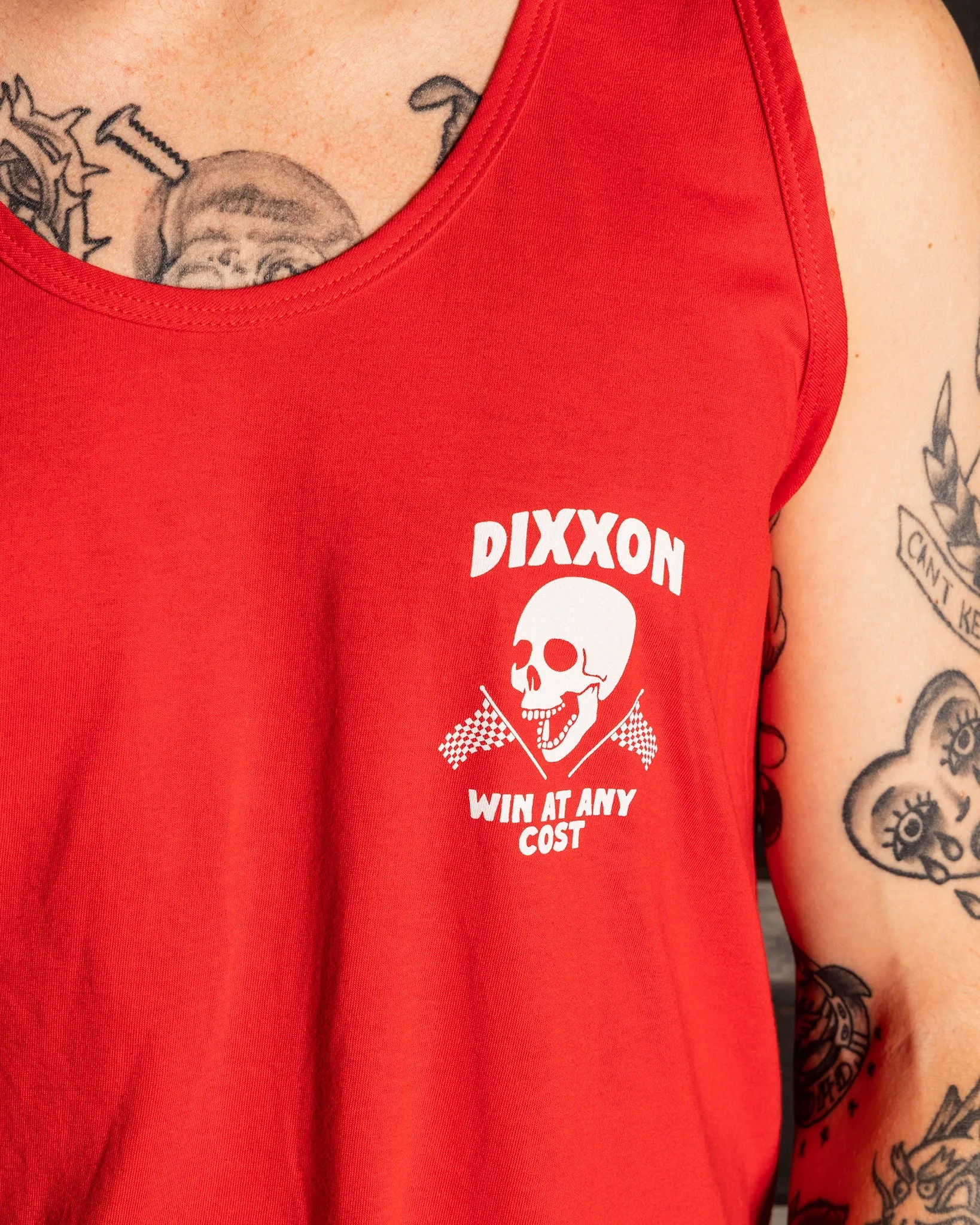 Any Cost Tank - Red & White sold by Dixxon product image thumbnail 4