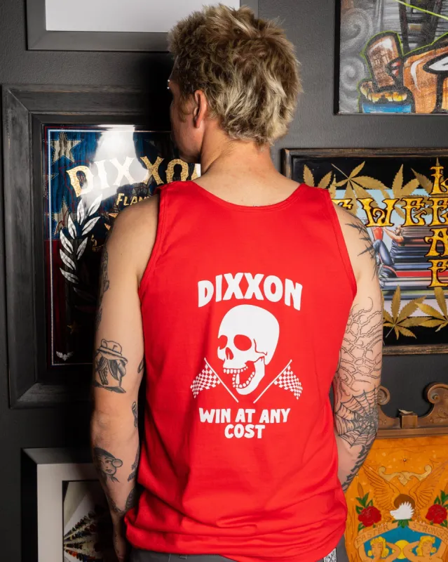 Any Cost Tank - Red & White sold by Dixxon