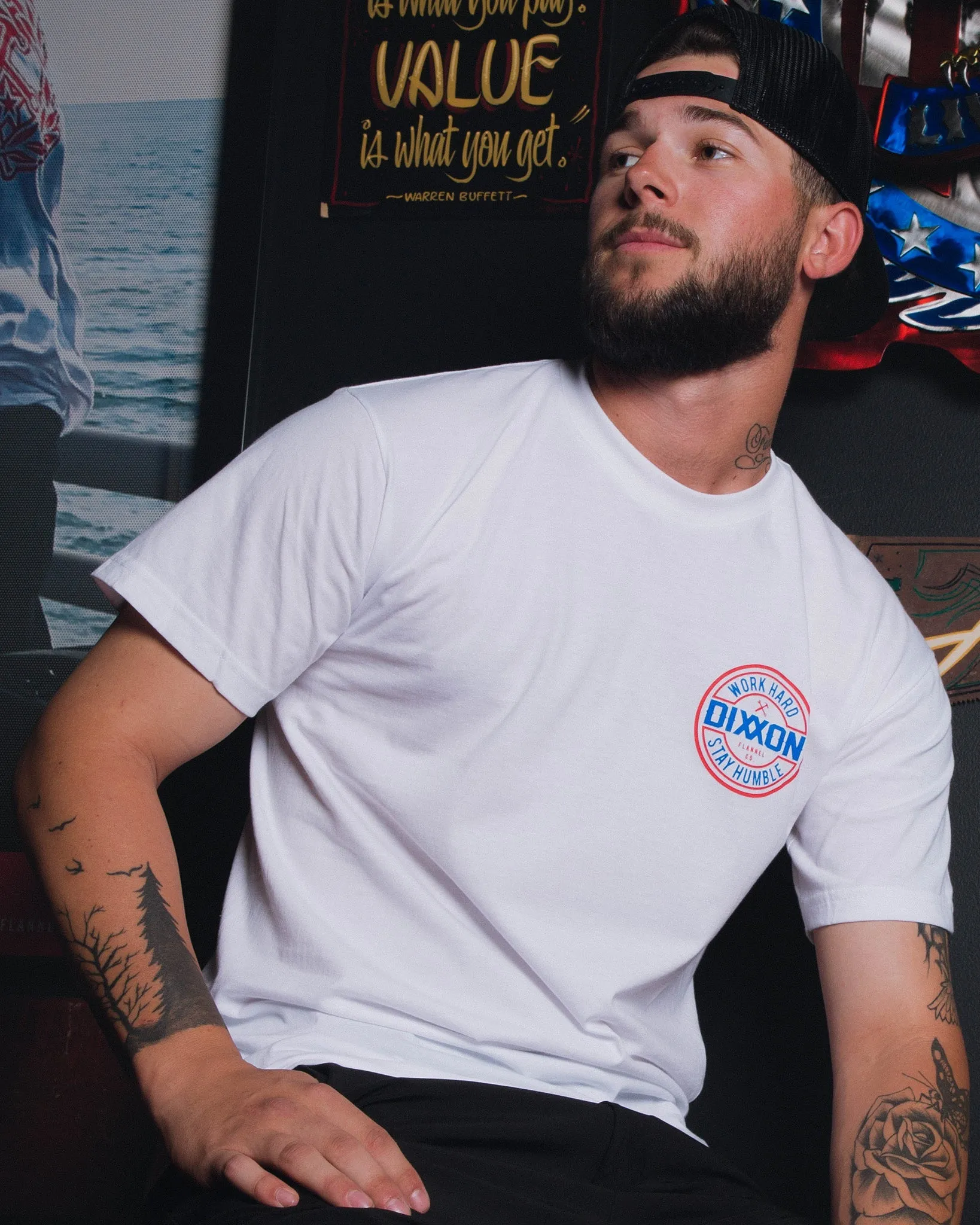 Corpo T-Shirt - Red, White, & Blue sold by Dixxon product image thumbnail 5