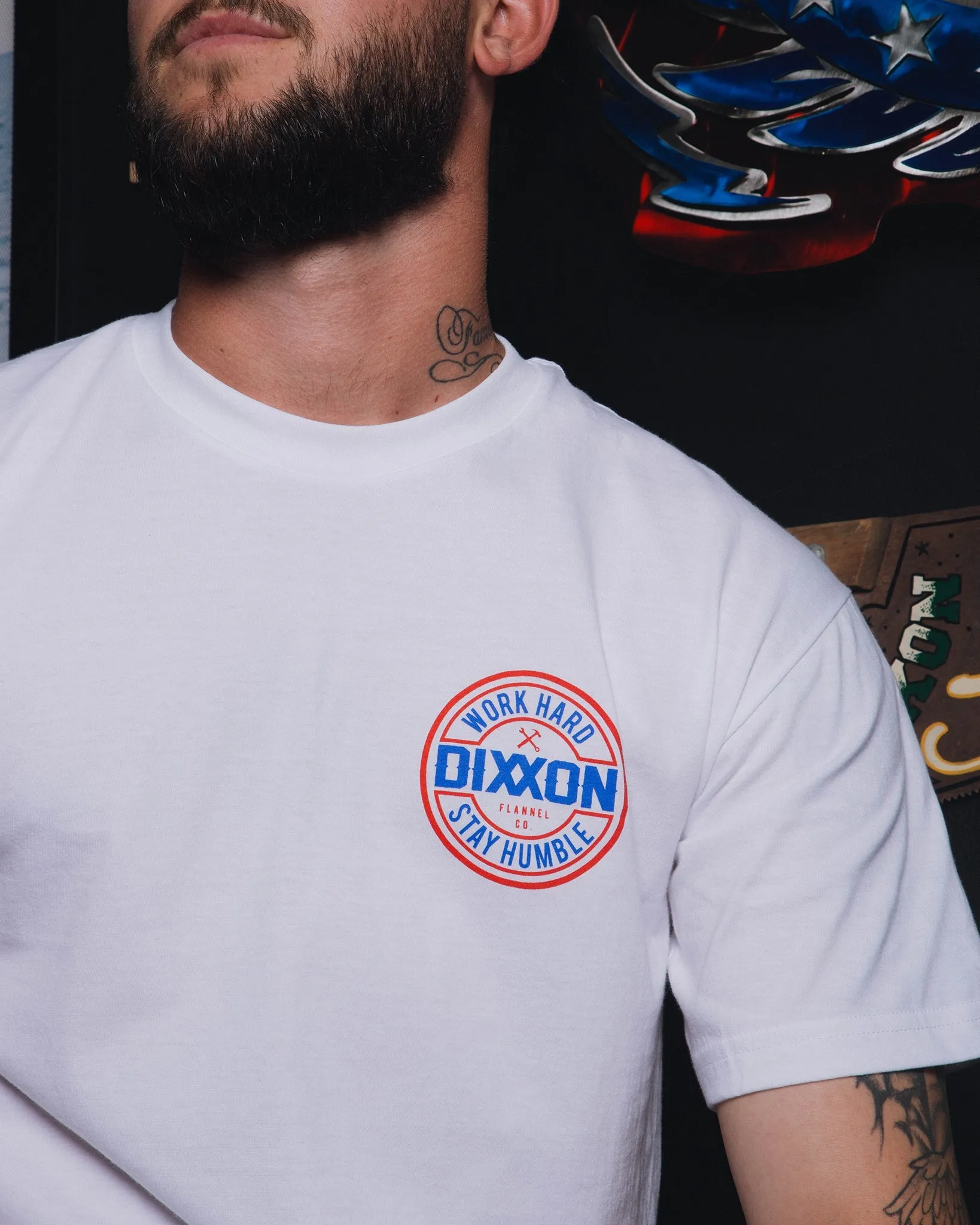 Corpo T-Shirt - Red, White, & Blue sold by Dixxon product image thumbnail 4